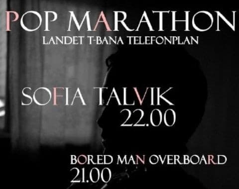 Sofia Talvik på Pop Marathon