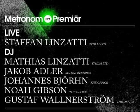 Premiär för technoklubben Metronom