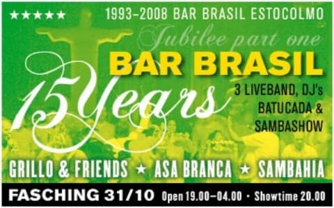 Bar Brasil 15 år