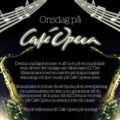 Livemusikafton på Café Opera