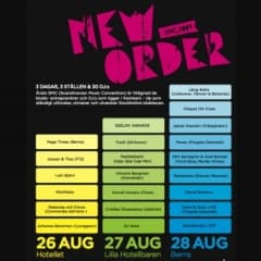 Scandinavian Music Convention presenterar New Order