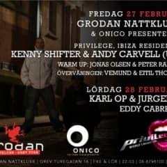 Kenny Shifter & Andy Carvell på Grodan