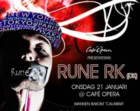 Rune RK till Café Opera