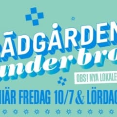 Premiär för Trädgården vid Skanstull