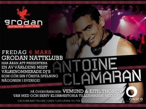 Antoine Clamaran på Grodan