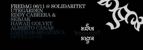 Eddy Cabrera & Sebjak på Solidaritet
