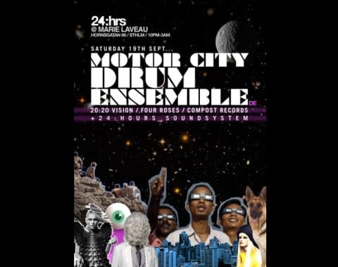 24:hours + Motor City Drum Ensemble