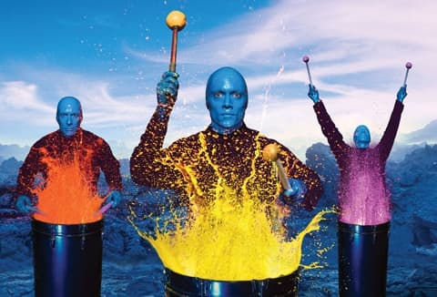 Blue Man Group på Göta Lejon