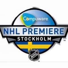 NHL-premiären i Stockholm
