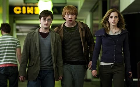 Här börjar slutet på Harry Potter-sagan