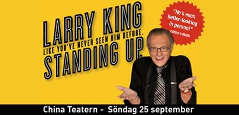 Larry King på China Teatern