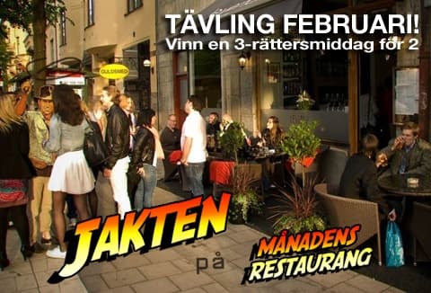 Tävling: Restaurangjakten februari