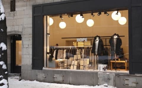 Hope har öppnat ny konceptbutik