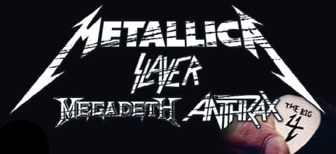 Metallica + Slayer + Megadeth + Anthrax på Ullevi