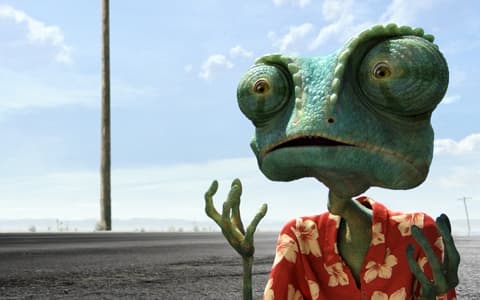 Johnny Depp spelar kameleont i Rango