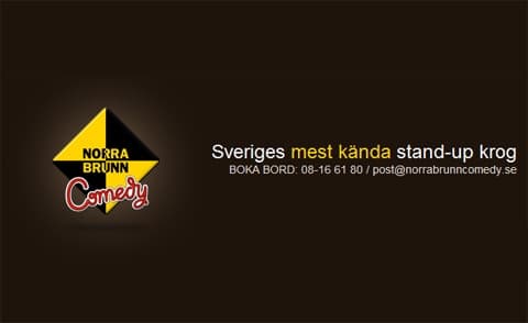 Stand-up p&aring; Norra Brunn Comedy