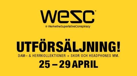 WeSC utförsäljning på S:t Eriksgatan