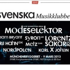 SVMK Fest 2013 på Münchenbryggeriet
