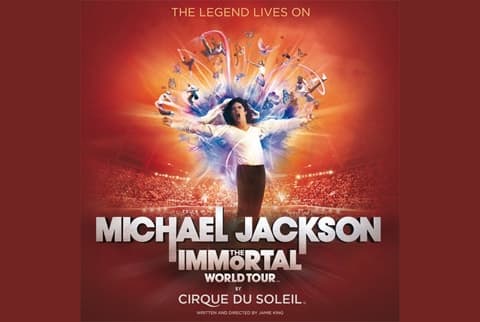 Michael Jackson The Immortal i Globen