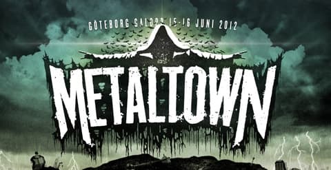 Metaltown 2012 på Göteborg Galopp