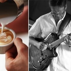 Kombinera det bästa kaffet med livemusik