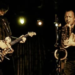 Thurston Moore & Mats Gustafsson på Strand