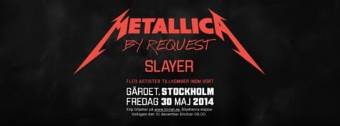 STHLM Fields med Metallica + Slayer på Gärdet