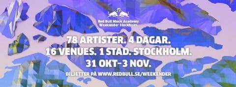 Red Bull Music Academy Weekender intar Stockholm