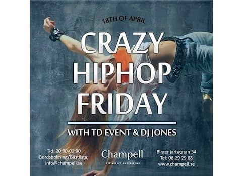 Hiphop-fredag på Champell