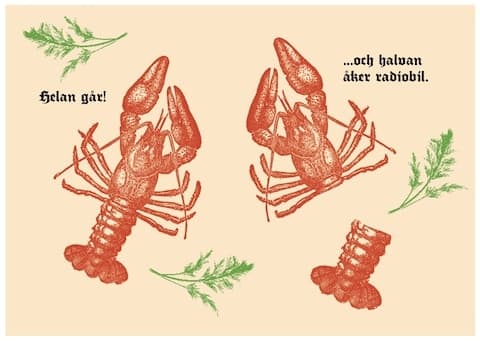 Kräftsäsong på Tennstopet