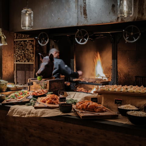 Christmas julbord in the Stockholm archipelago