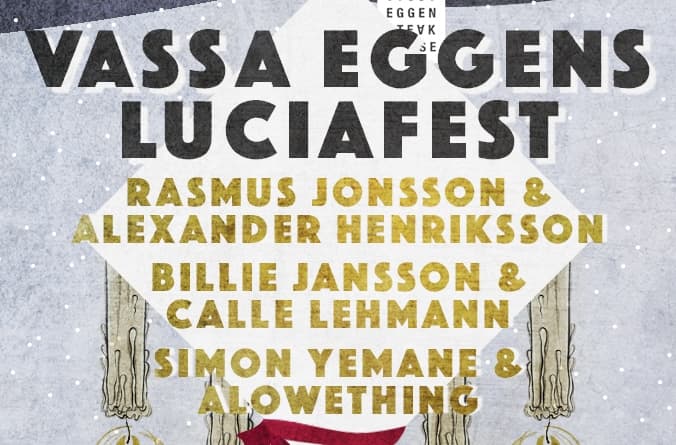 Dekadent luciafest på Vassa Eggen