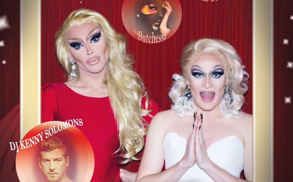 Glittrande julfest med drag queens på Metropol Palais