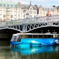 Första båtbussen i Stockholm