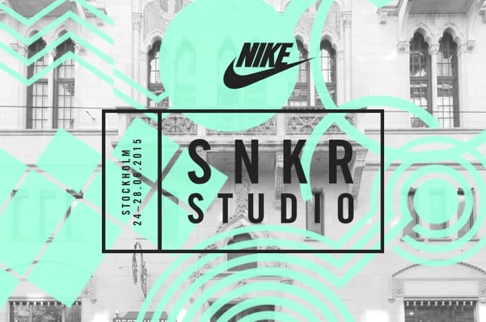 Nike lanserar ‘SNKR Studio’ exklusivt i Stockholm