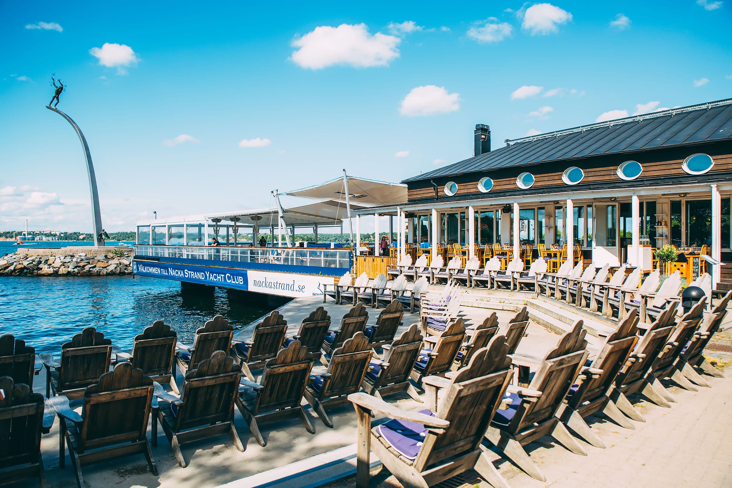 Waterside restaurants in Stockholm