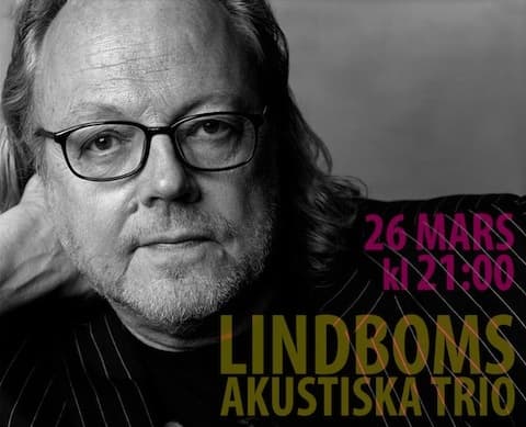 Lindboms akustiska trio uppträder på Kvarnen