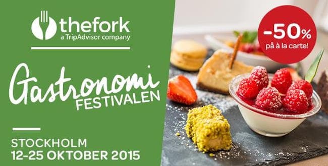 Stockholms matälskare bjuds på gastronomisk matfestival