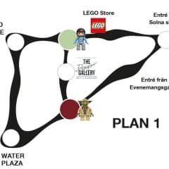 Mall of Scandinavia förvandlas till Lego-palats