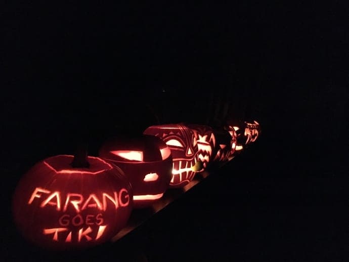 Halloween-Tiki på Farang