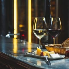 Provning av Bordeaux-viner på Wijnjas