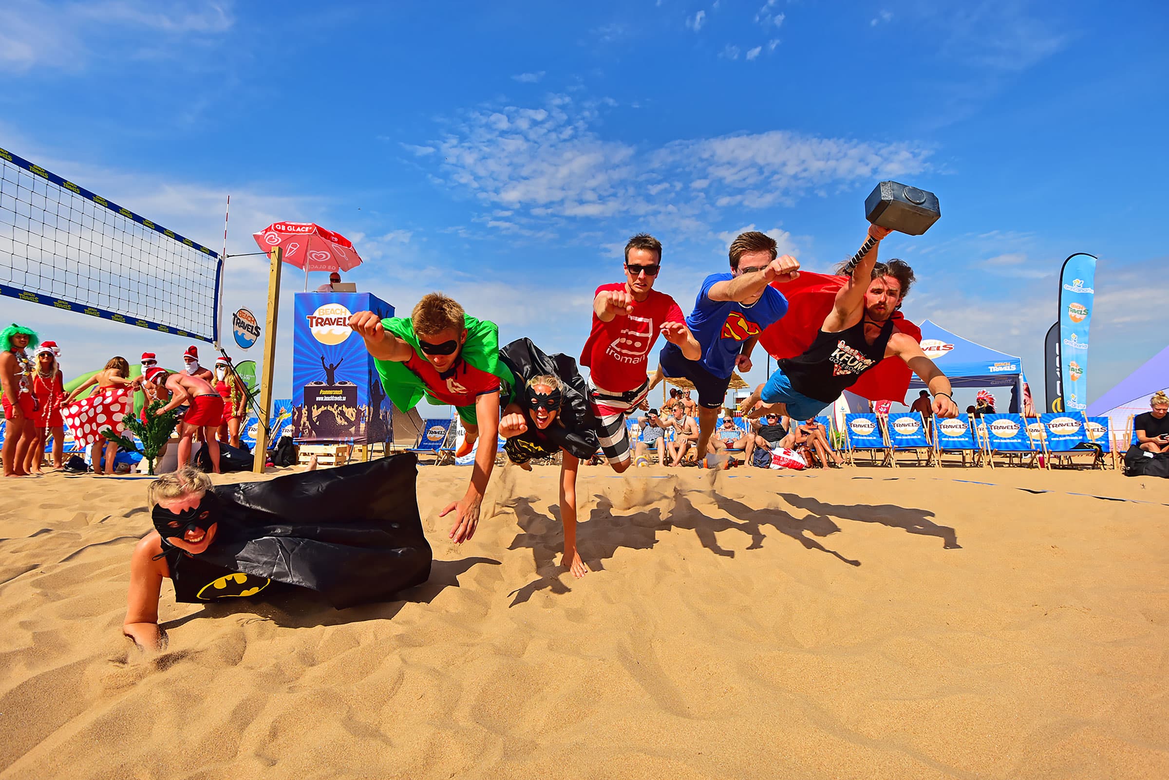 "Beachmania" - stor beachvolleyturnering på Gärdet