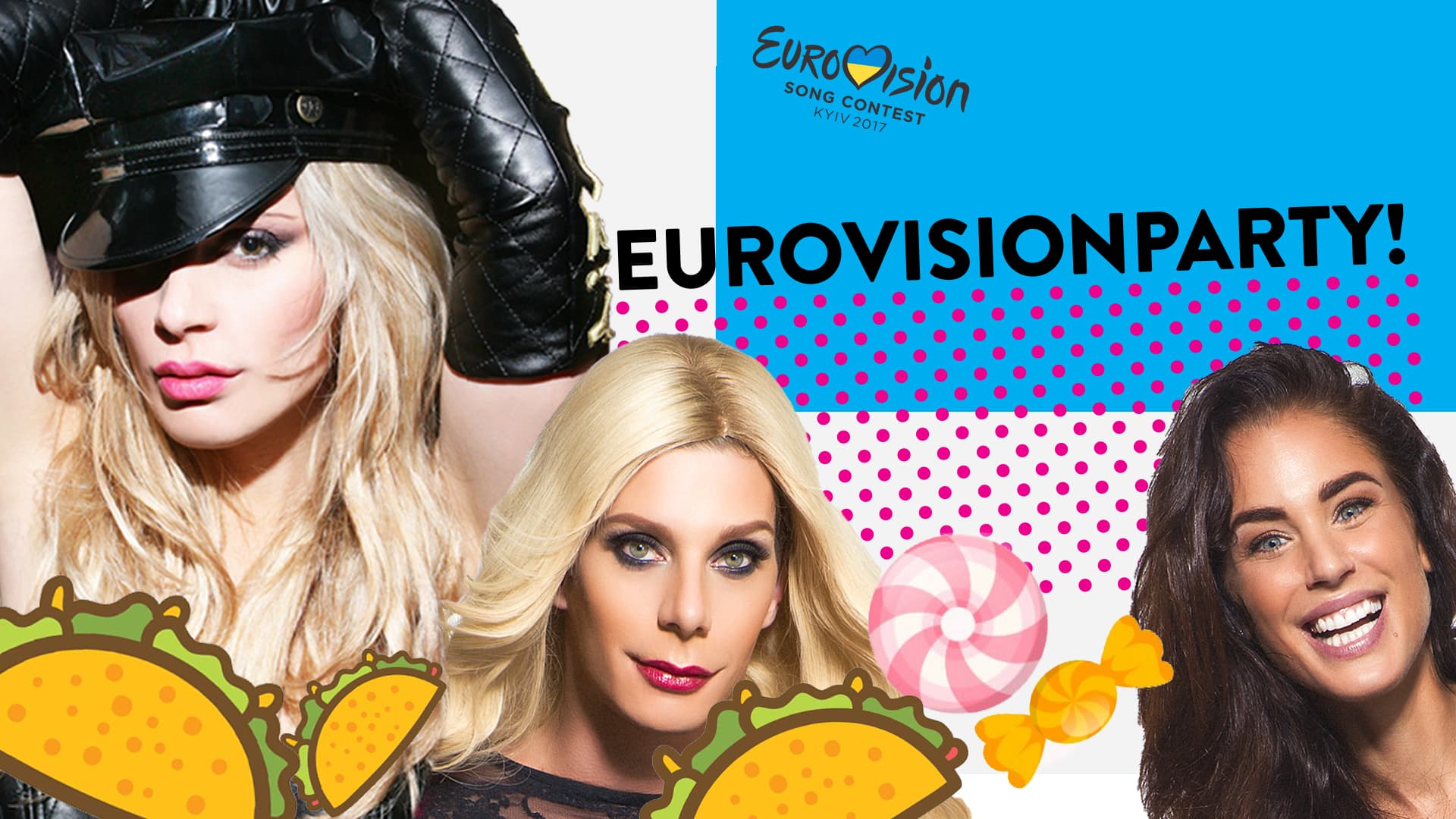 Glittrande Eurovisionparty på Södran