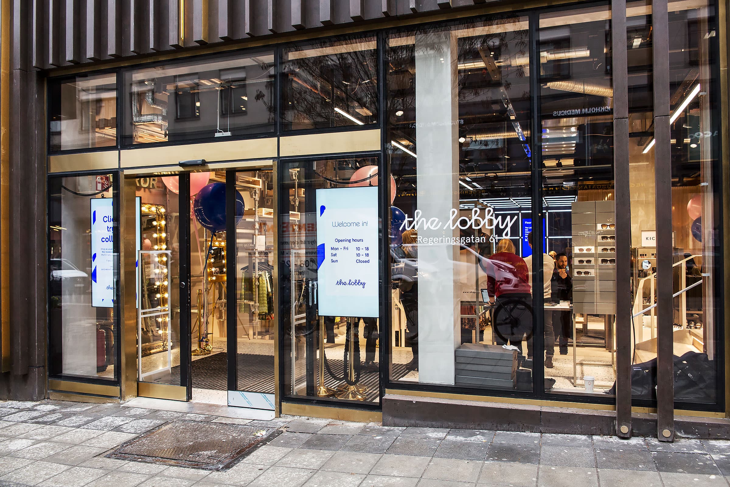Premiär för Stockholms nya moderna shoppingdestination: The Lobby