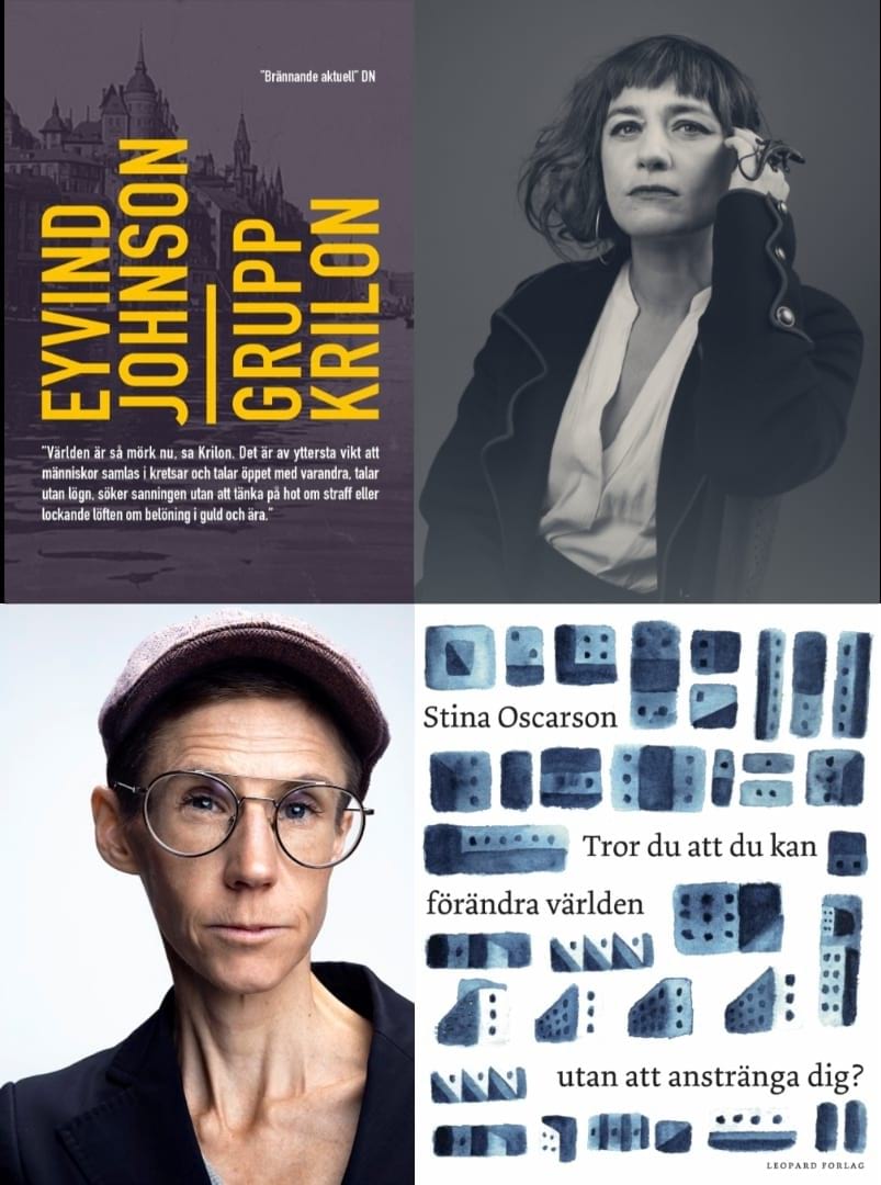 Stockholm läser Grupp Krilon och författarbesök med Stina Oscarson