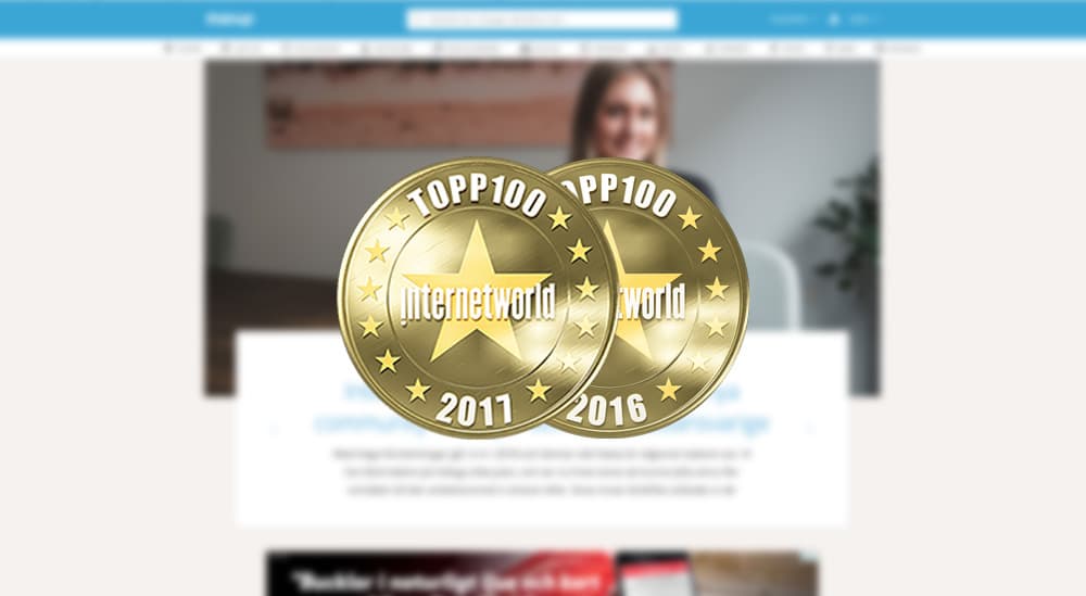 Thatsup har blivit utnämnt till en av Sveriges 100 bästa sajter senaste två åren