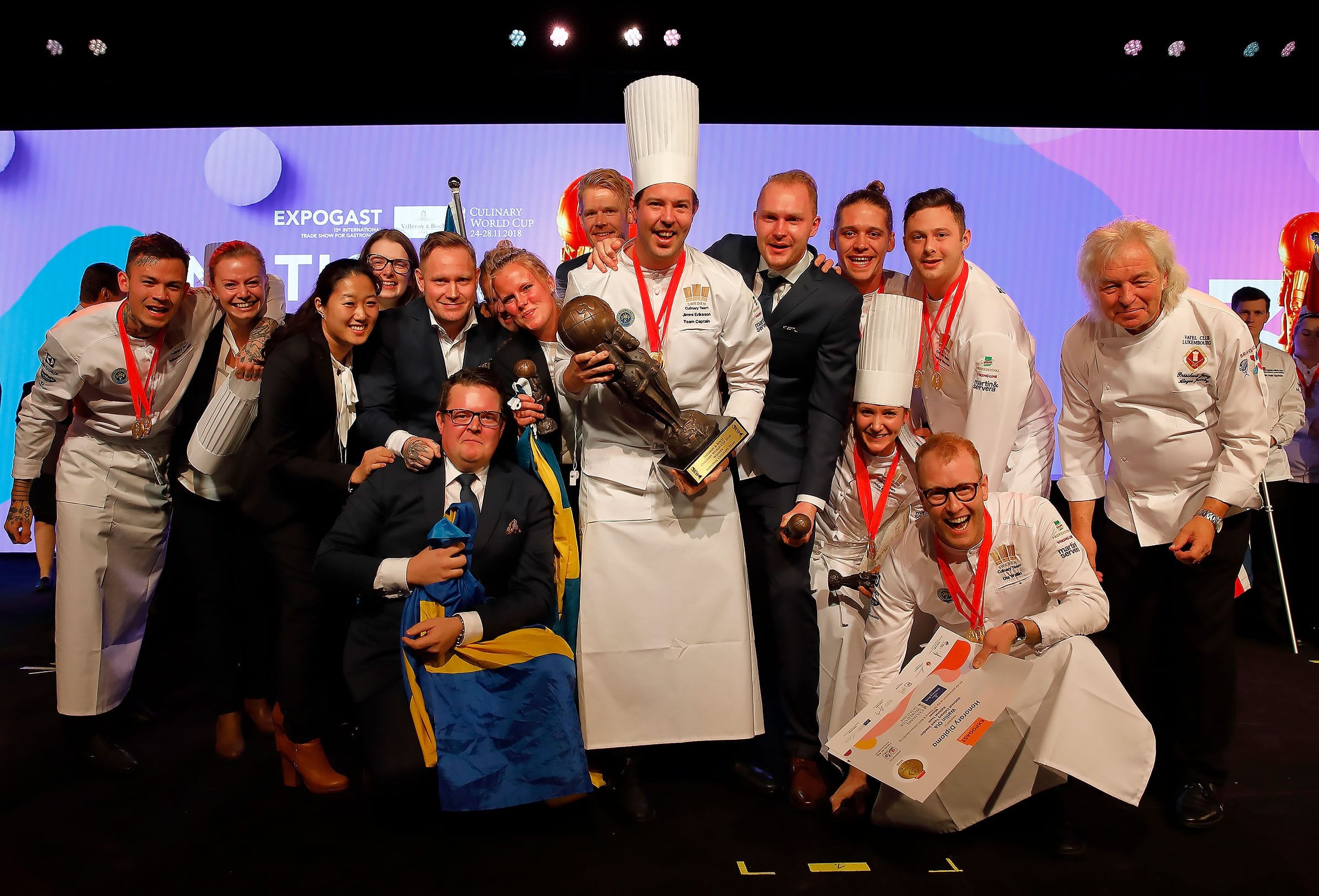 Guld till svenska kocklandslaget i Culinary World Cup