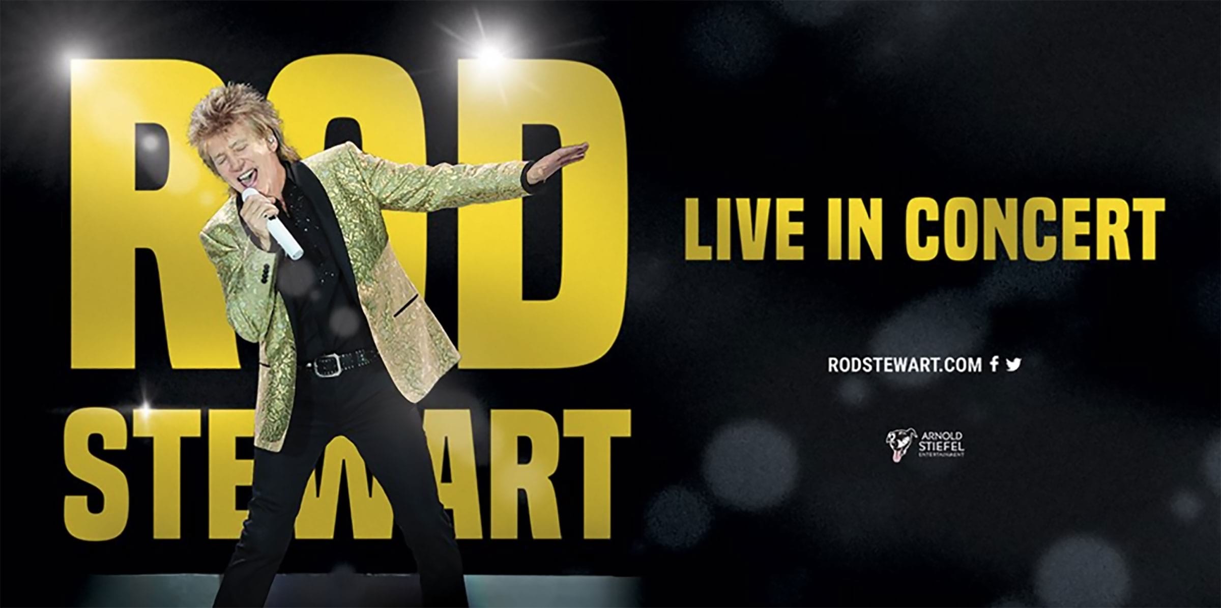 Rod Stewart Live in Concert till Stockholm