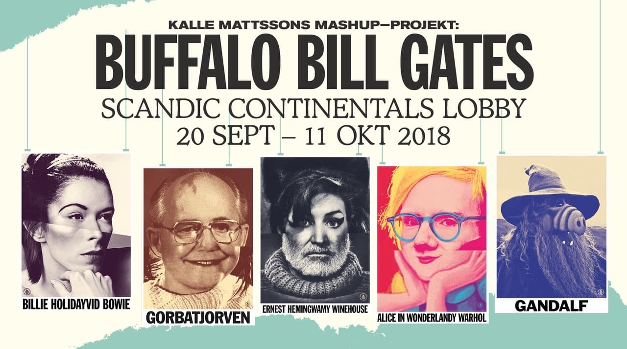 Buffalo Bill Gates - posterutställning