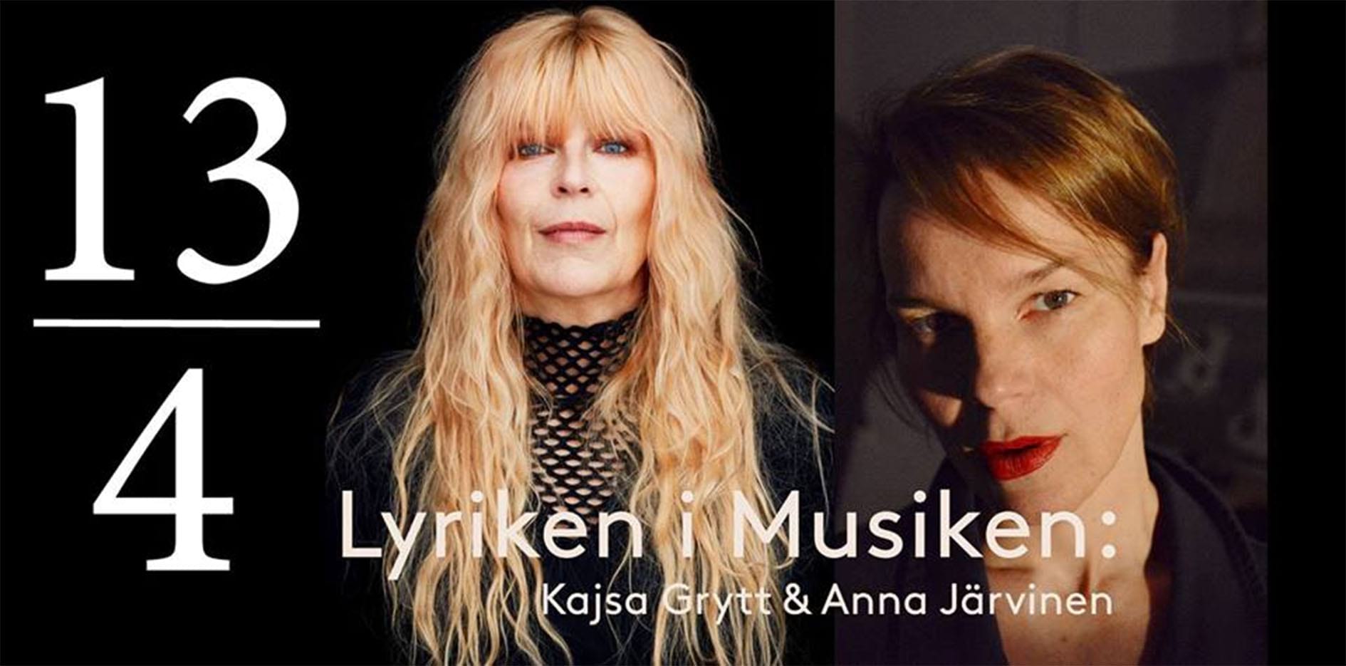 Lyriken i musiken: Kajsa Grytt och Anna Järvinen